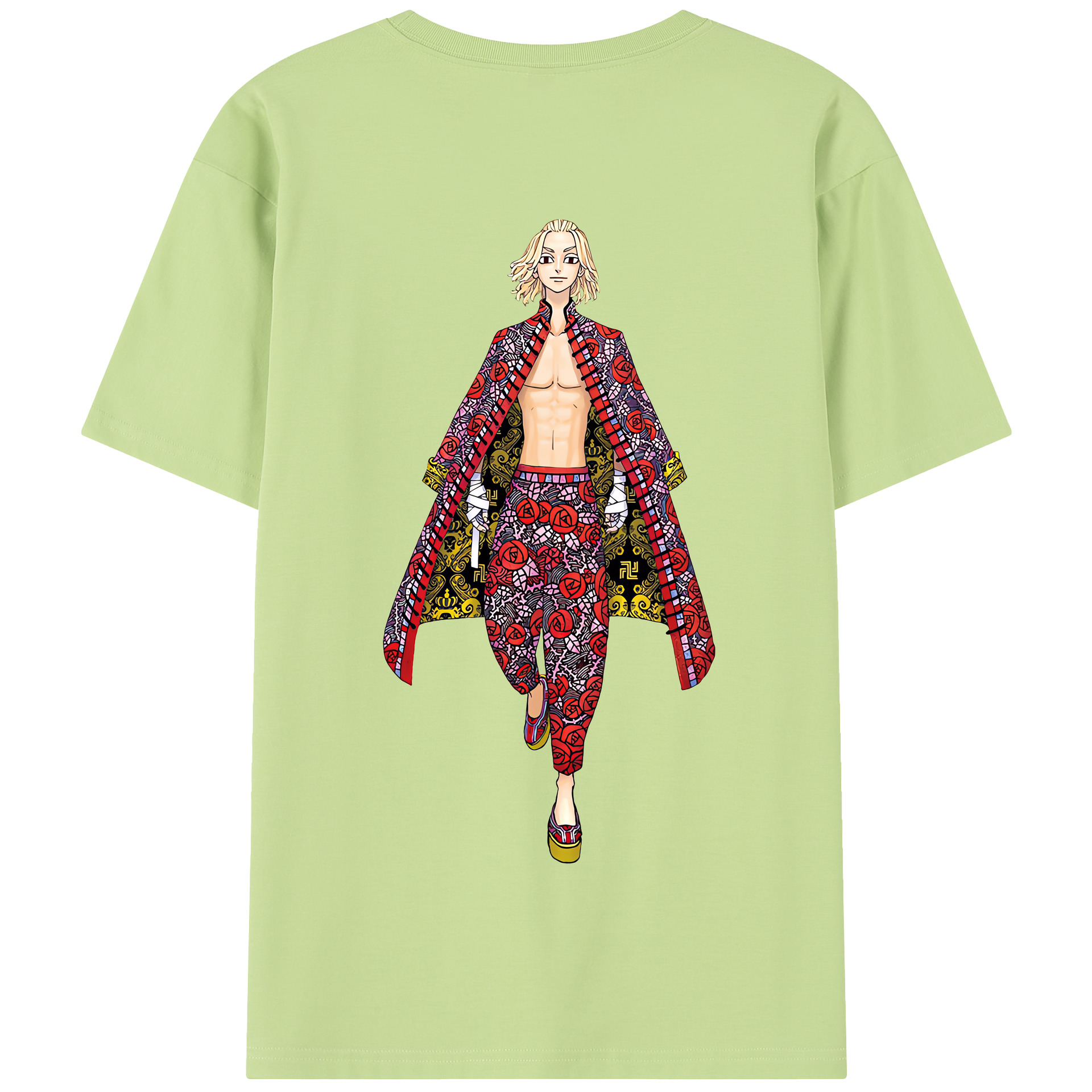 （画像用） 東京リベンジャーズ Tokyo Revengers 綿100％半袖Tシャツ（背面プリント）